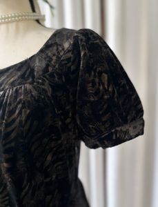 Korean Velvet Dress