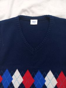 11-12 years boys sleeveless sweater
