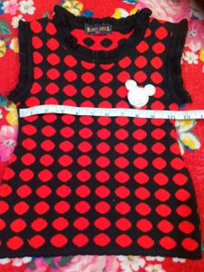 Cute Polka Wool  Dot Top