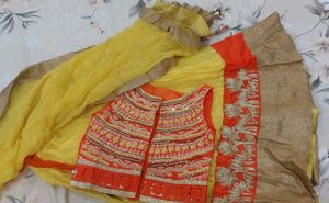 Girls Lehenga Size 4-6 Years