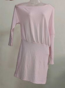 One Side Off Shoulder Dress