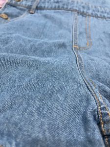 Denim Blue Dungaree Short