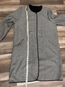 Elegant Houndstooth Coat