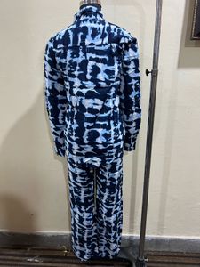 Multi Color Tie Dye Print Co-ord Set