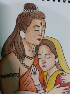 Beautiful Ramsita Drawing