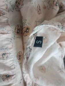 Floral Print Crop Top