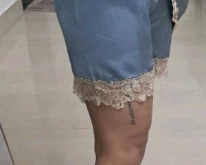 Premium Silk Nighty Suit
