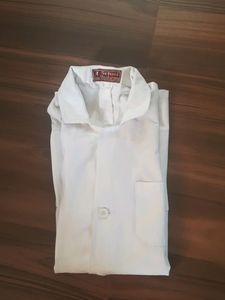 White School Uniform Lab Coat