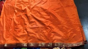 Orange SILK SAREE