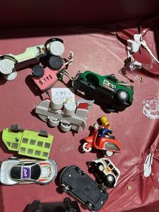 Vintage Toy Car Collection Set Of 10