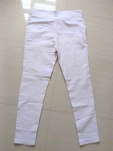 White Casual Pants