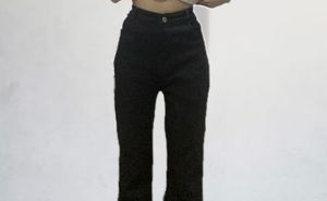 Black Flared Jeans