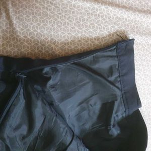 Pleated Navy blue Korean  Skirt