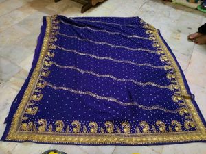 aari tari heavy work saree 😍🔥