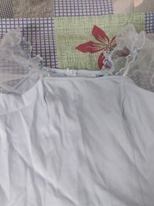 Sheer Sleeve Mini Dress