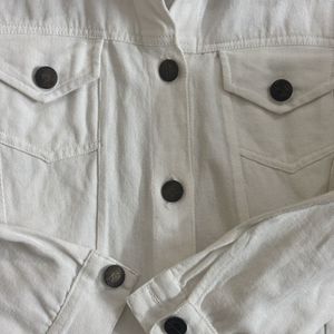 White Denim Jacket