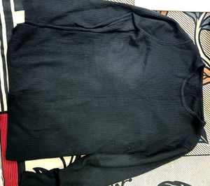 Black Long Sleeve Top