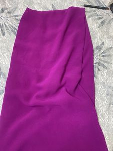 Pure georgette plain saree