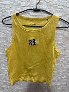 Sea Green Top. Freebie: Yellow Tank Top