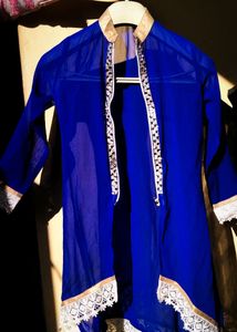 Beautiful Crystal Shrug With Zip For Women