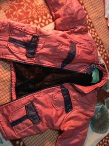 rust Benetton Jacket