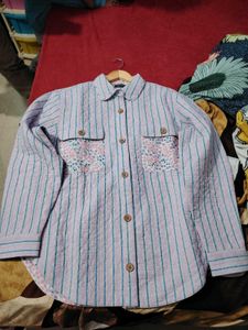 Ladies Shirt Jacket