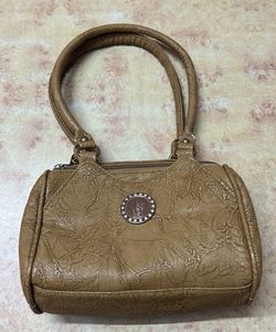 Vintage Brown Mini Shoulder Bag