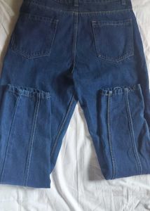 Dark Blue Denim Jeans