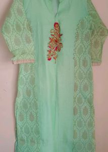 Elegant Mint Green Kurta