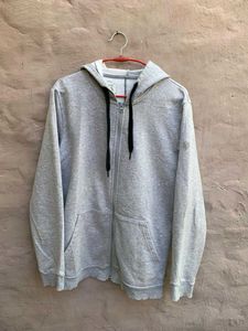 Asics orignal Gray Full Zip Hoodie