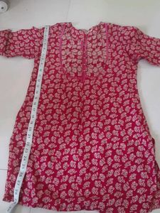 Short Pink Kurti
