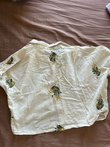 Floral Print Crop Top