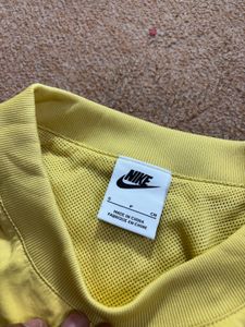 Nike Yellow Pullover Jacket