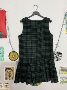 Green Plaid Dress