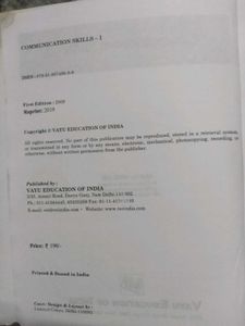 Communication Skills Book