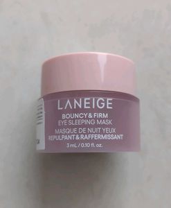 (Reserved) Laneige Bouncy &amp; Firm Eye Sleeping Mask