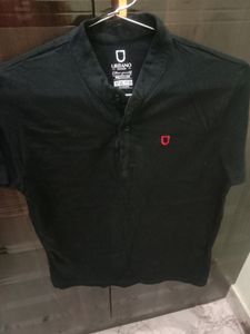 Full Black T Shirt For Men