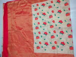 Floral Pattern Saree💕