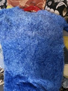 Blue Fuzzy very soft dress