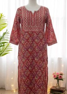 Elegant Printed Kurta