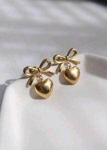 Bow Anti Tarnish Earring