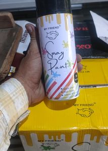 My Friend Spray Paint Black Colour