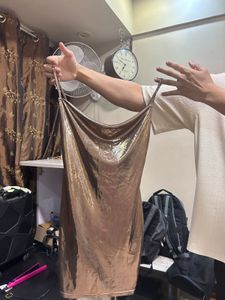 Shimmery Slip Dress