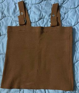 Brown Tank Top