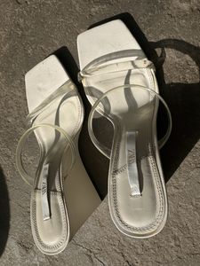 Zara Vinyl Wedges