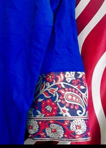 Royal Blue Kurti 💙 With Fine 🙂 Condition