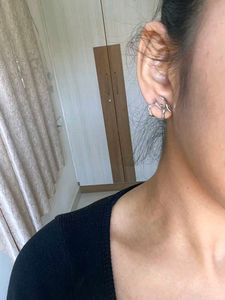 Silver Ear Cuff