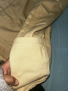 Beige Urbanic Wide Leg Cargo Jeans