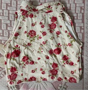 Floral Button-Up Top