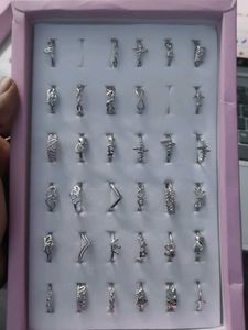 Combo Of 5 Sliver Plated Ring Covering